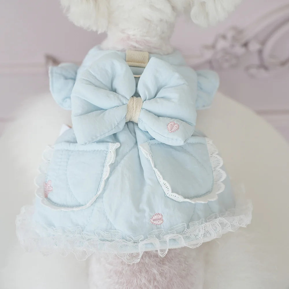 Pet Autumn/Winter Star Embroidered Coat