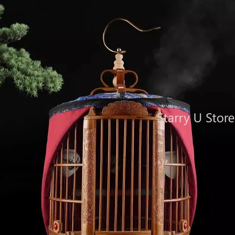 Parrot Vintage Bird Cage
