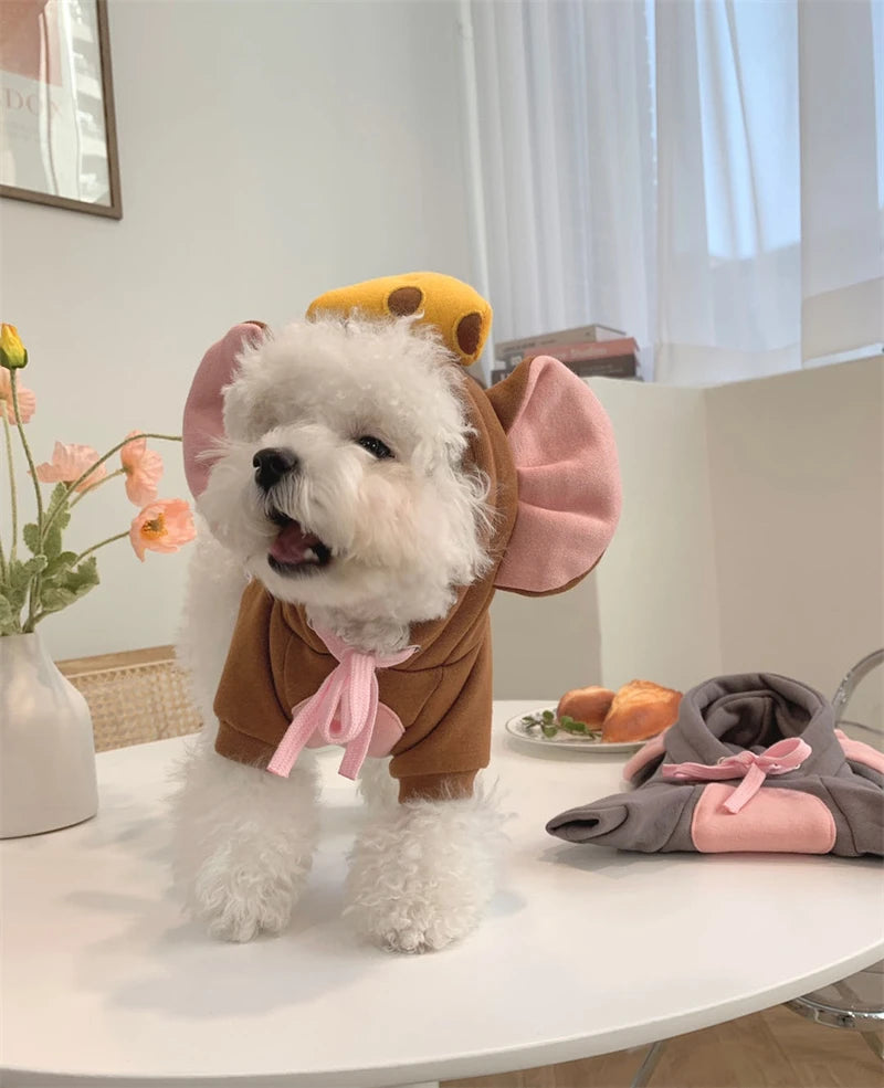 Autumn Winter Pet Cat Sweatshirt