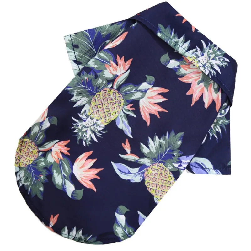 Hawaiian Beach Style Dog Shirt